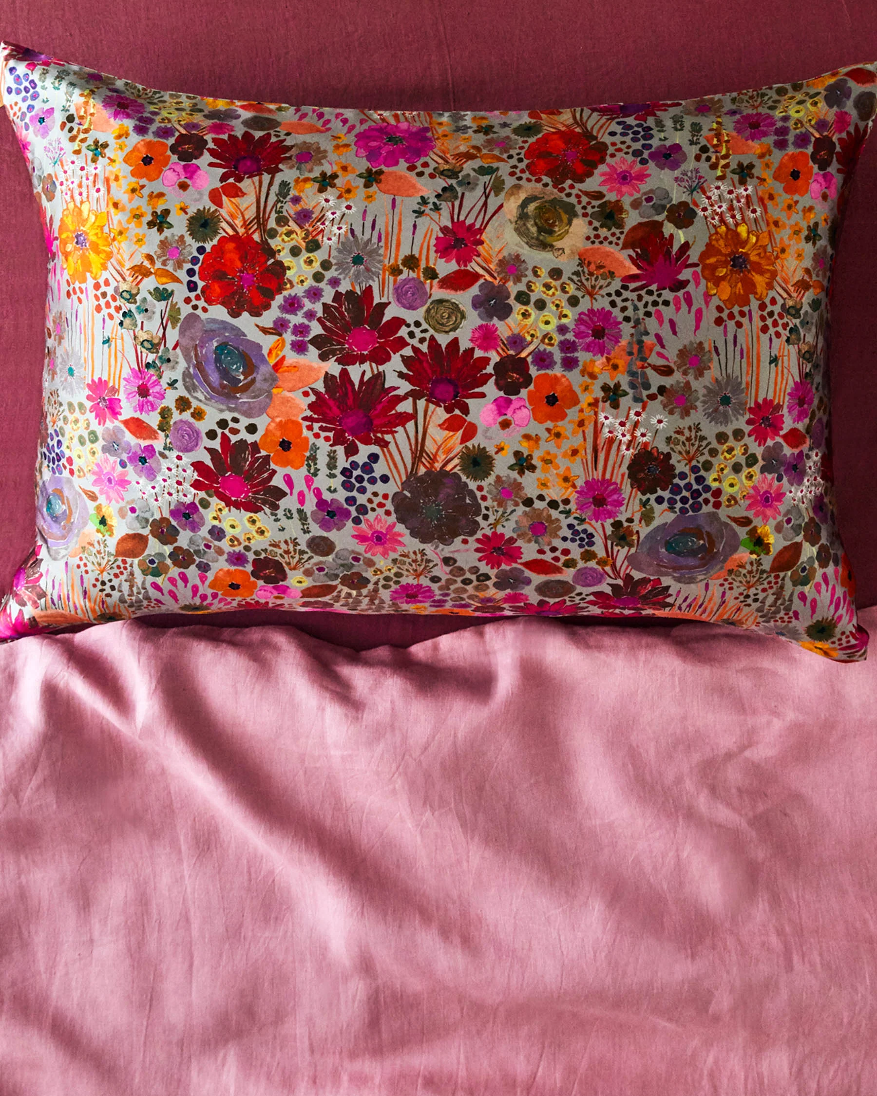 Field Of Dreams Silk Pillowcase - Image 5