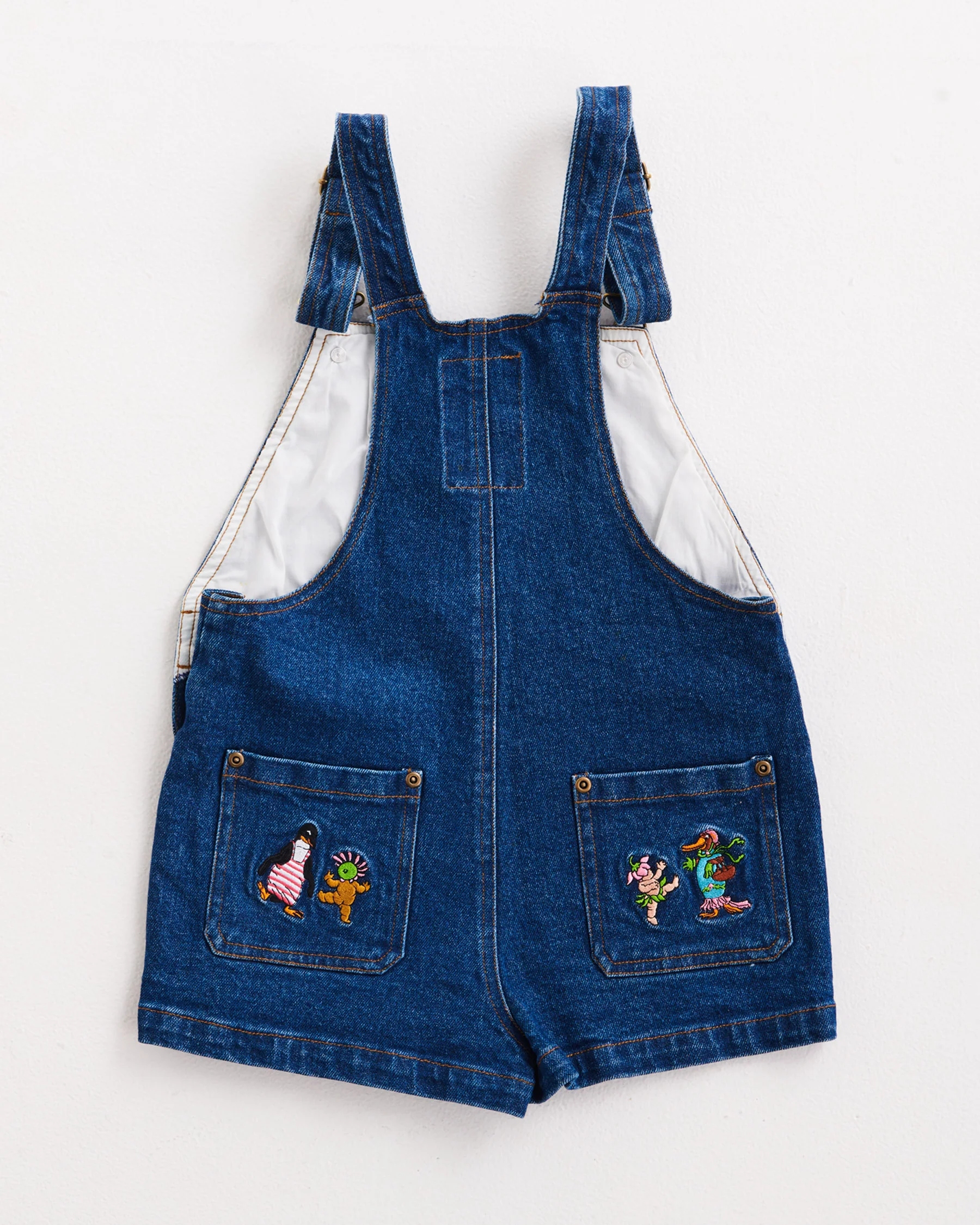 Kip&Co x May Gibbs Pocket Pals Denim Overalls - Image 10