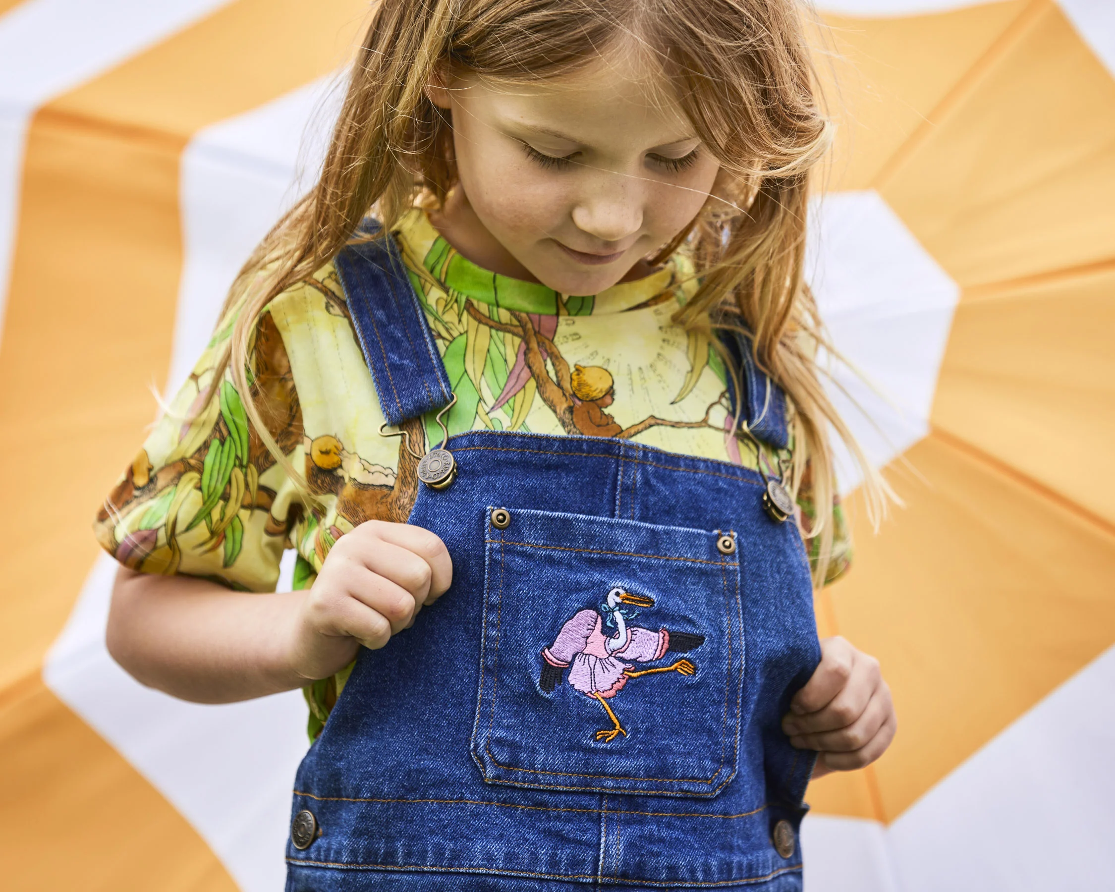 Kip&Co x May Gibbs Pocket Pals Denim Overalls - Image 5