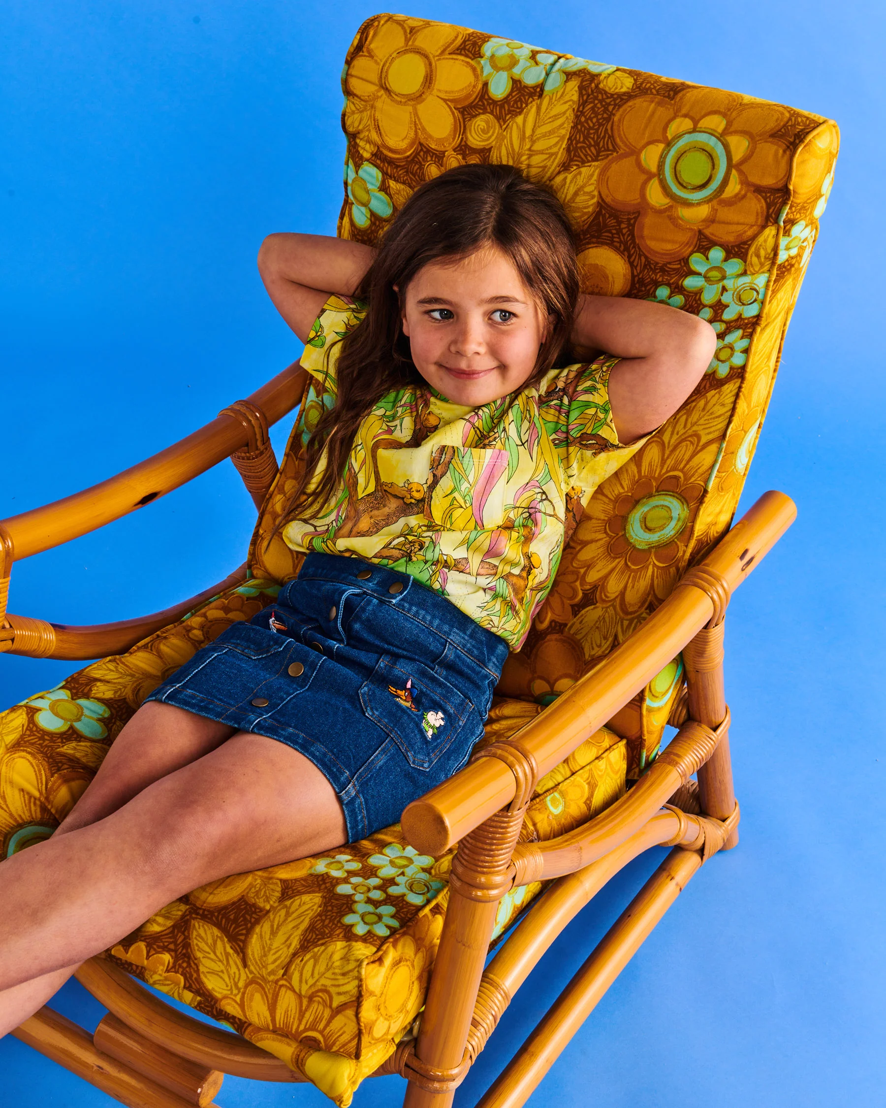 Kip&Co x May Gibbs Pocket Pals Denim Skirt - Image 3