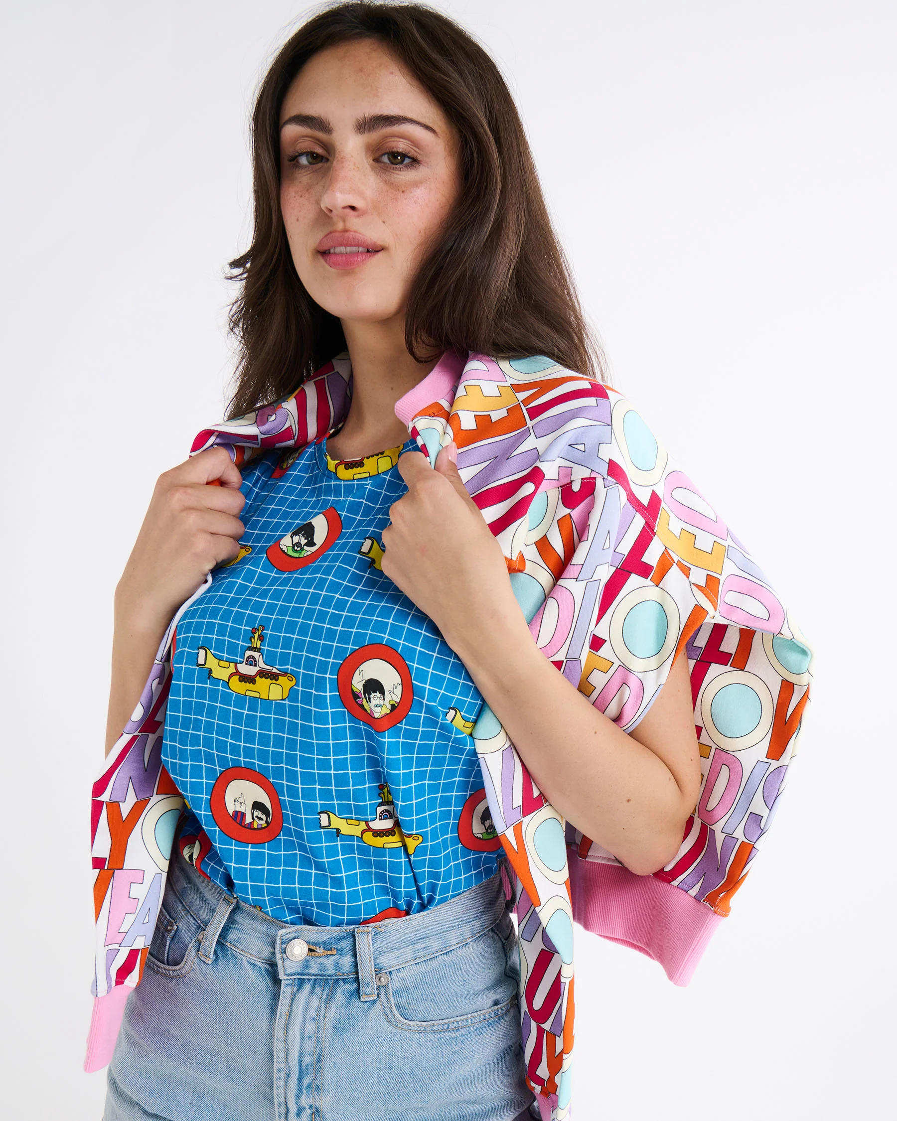 Kip&Co x The Beatles All You Need Is Love Adult Organic Cotton Sweater - Image 5