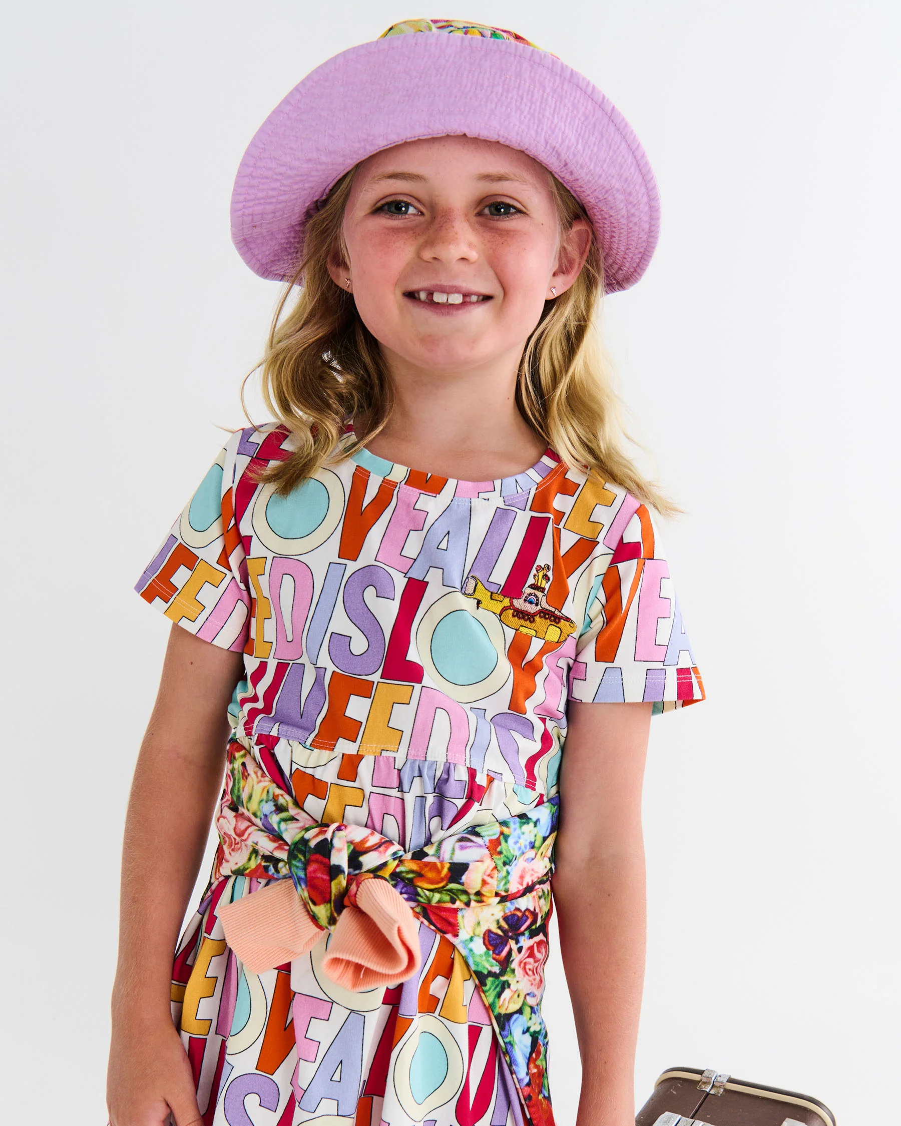 Kip&Co x The Beatles All You Need Is Love Organic Cotton Everyday Dress - Image 4