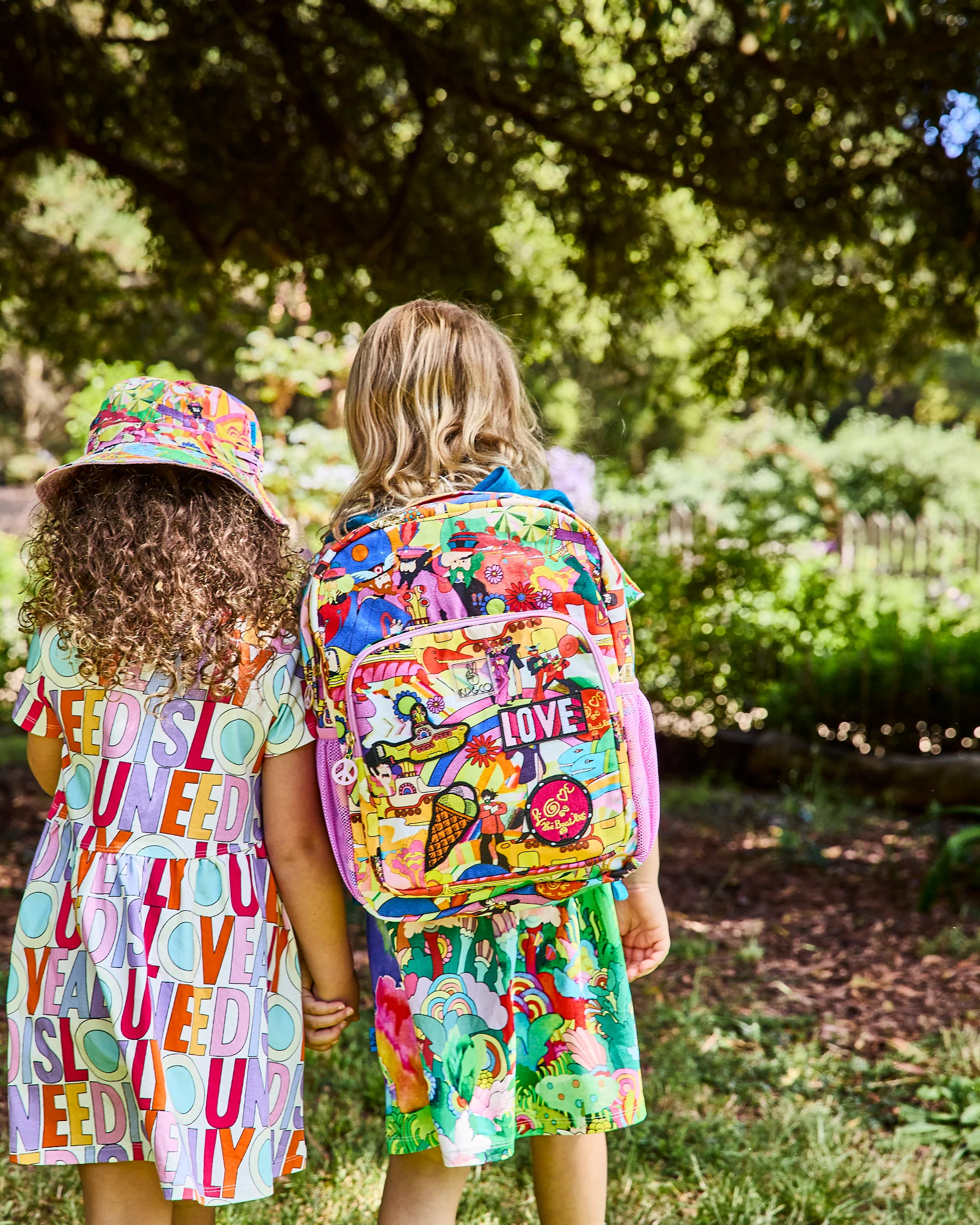 Kip&Co x The Beatles All You Need Is Love Organic Cotton Everyday Dress - Image 6