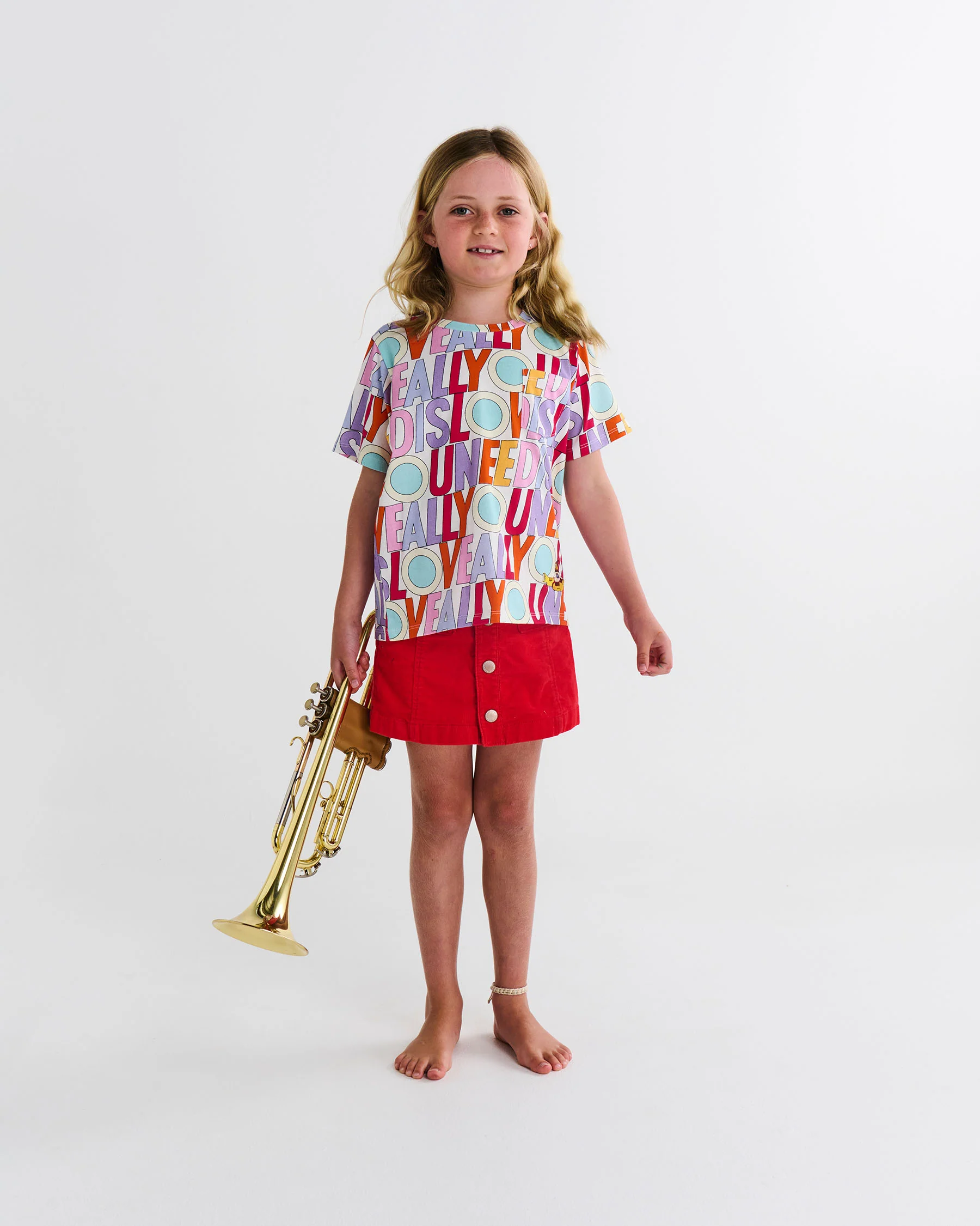 Kip&Co x The Beatles All You Need Is Love Organic Cotton T-Shirt - Image 5