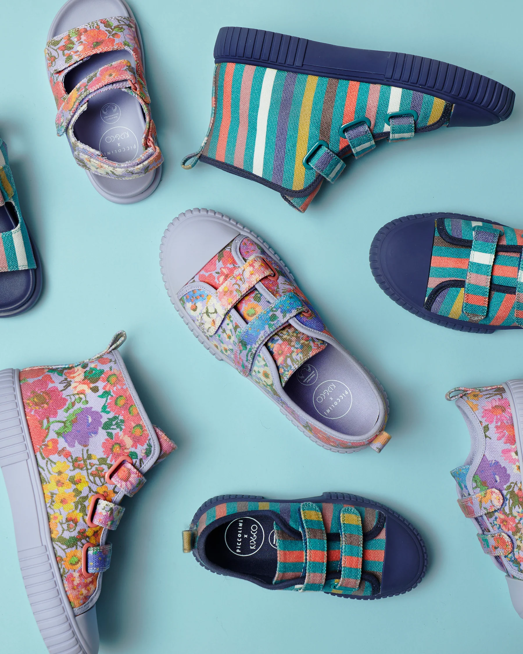 Piccolini x Kip&Co Big Stripe High Top Sneaker - Image 3