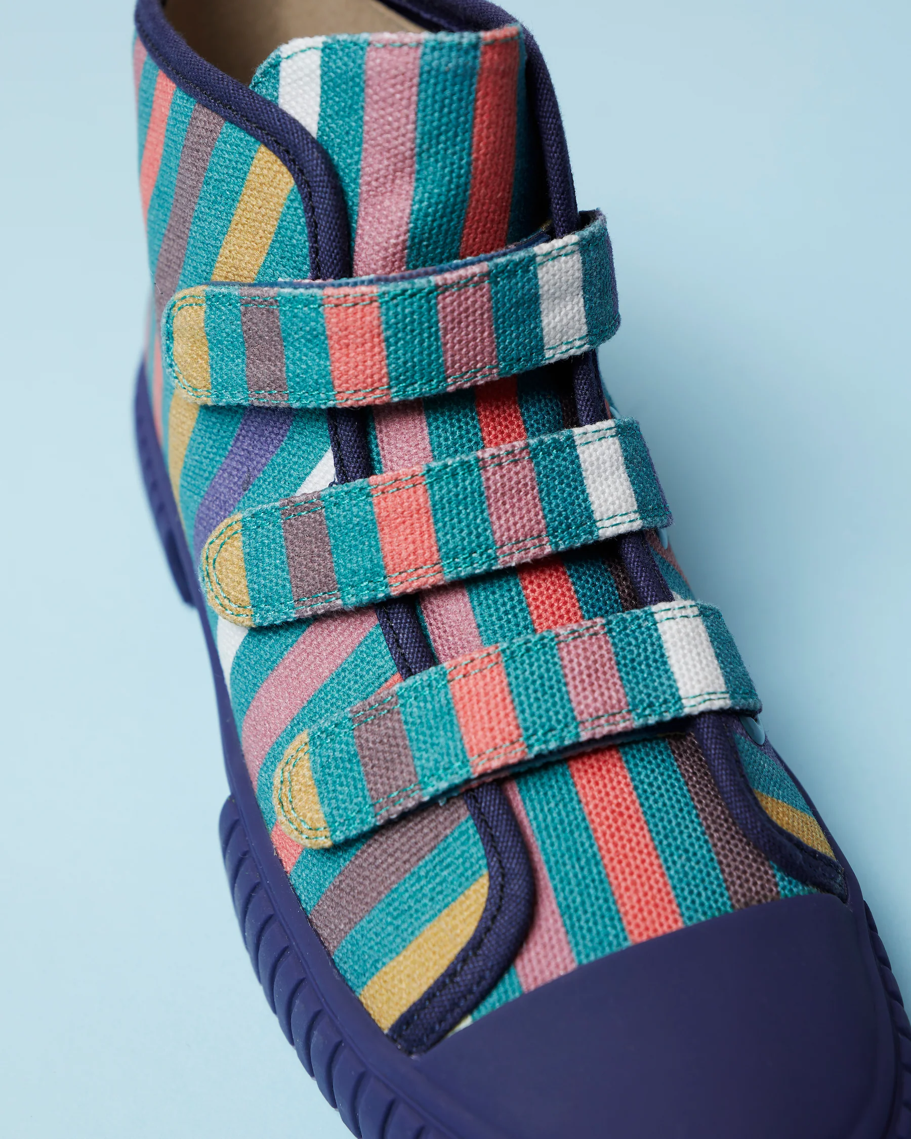 Piccolini x Kip&Co Big Stripe High Top Sneaker - Image 6