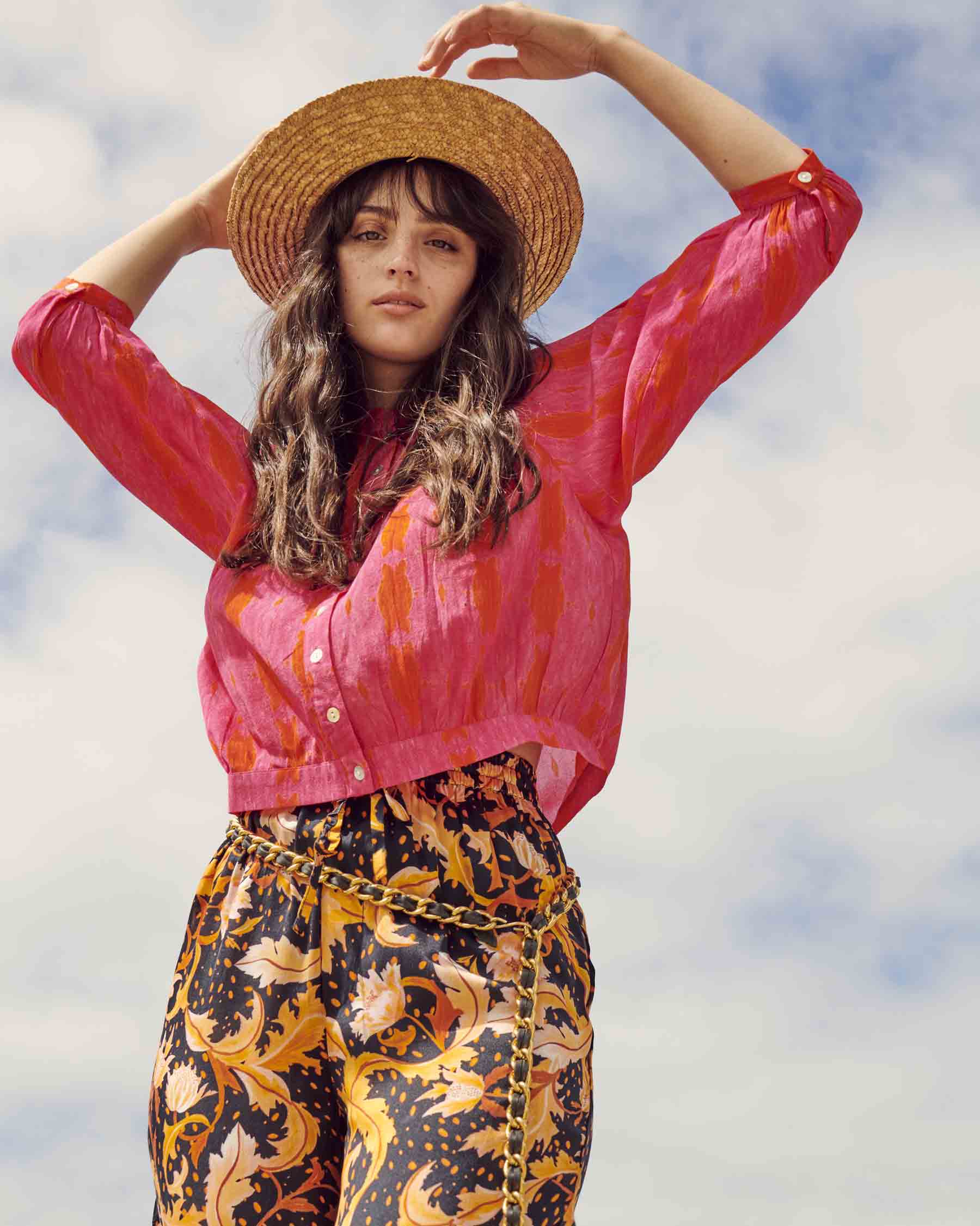 Secret Garden Silk Pants - Image 3