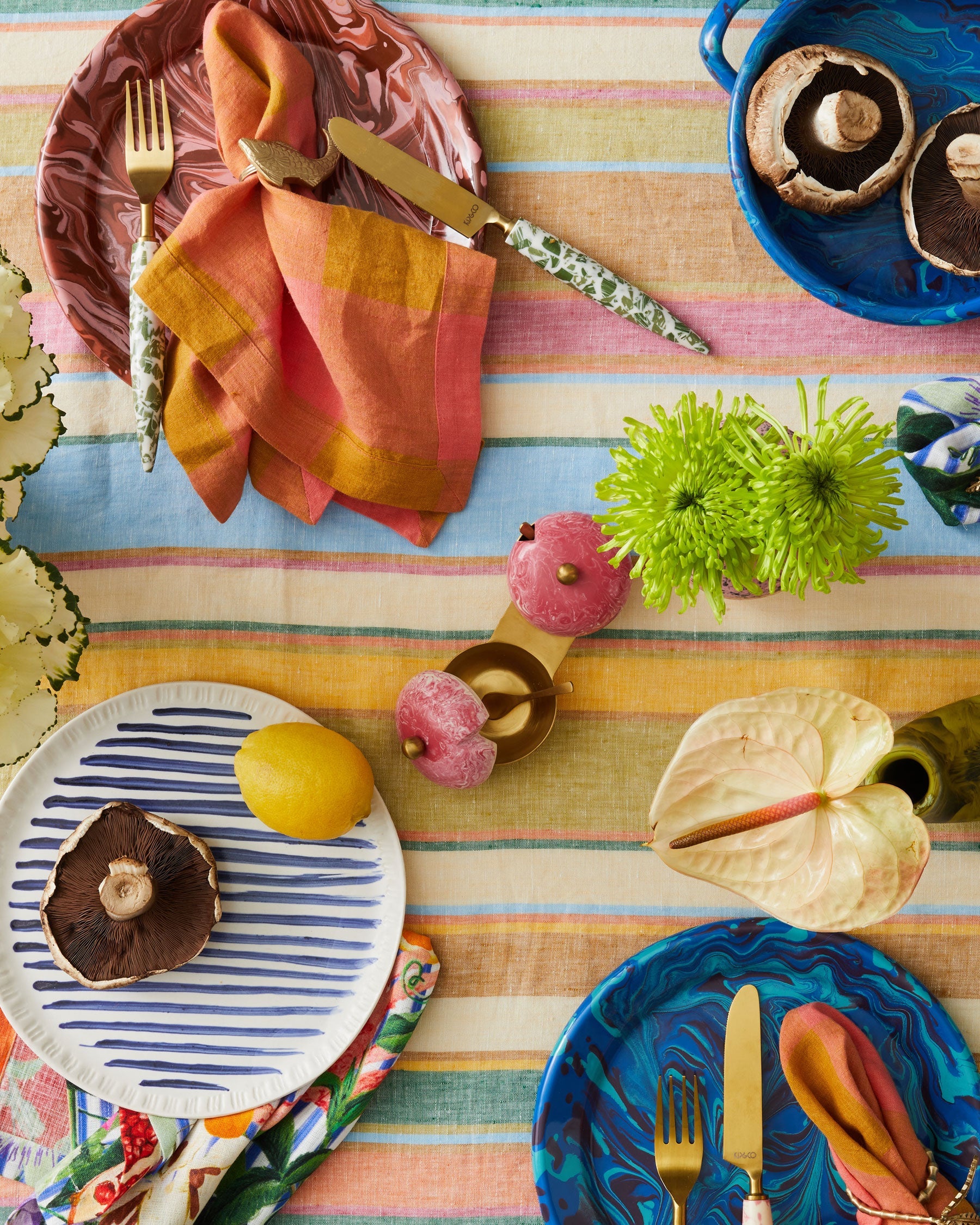 Toasted Marshmallow Linen 4P Napkin Set - Image 3