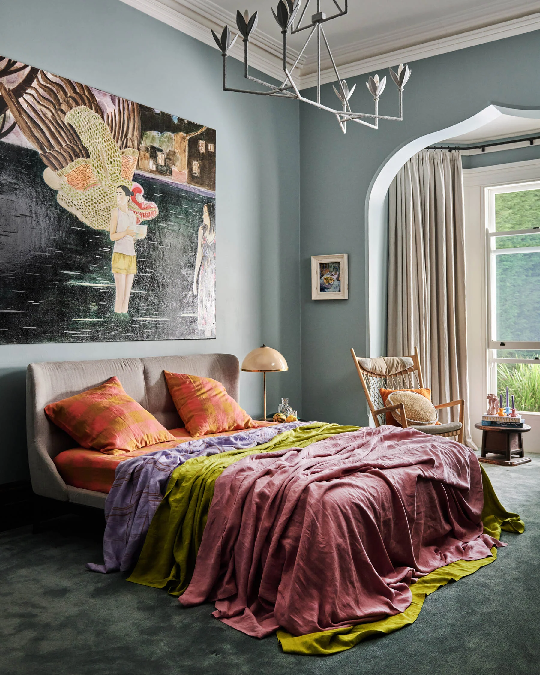 Toasted Marshmallow Linen European Pillowcases - Image 3