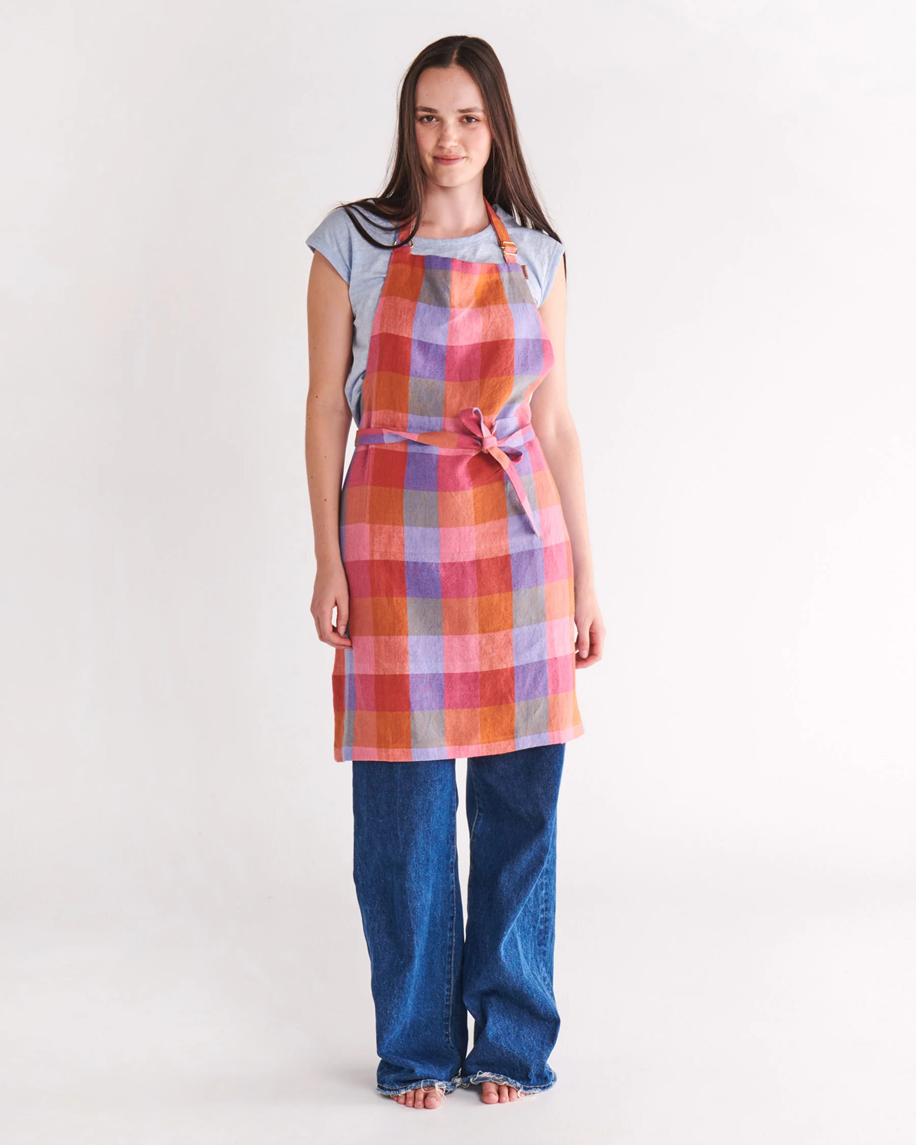 Tutti Frutti Linen Apron - Image 3